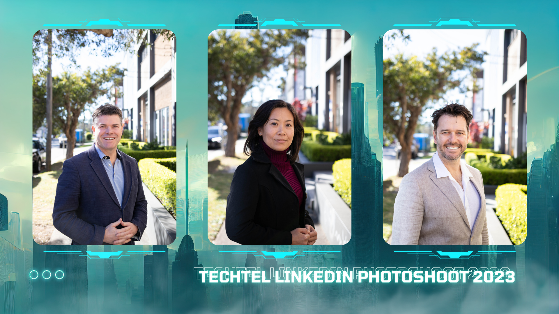 Linkedin Photoshoot | Techtel Broadcast Systems Integration